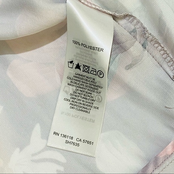 FOREVER NEW Floral Long Sleeve Wrap Blouse Size 10 - Picture 9 of 14